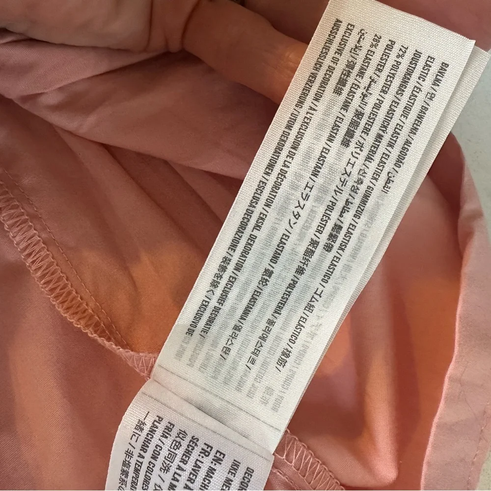 Abercrombie & Fitch Pink Tiered Maxi Sundress